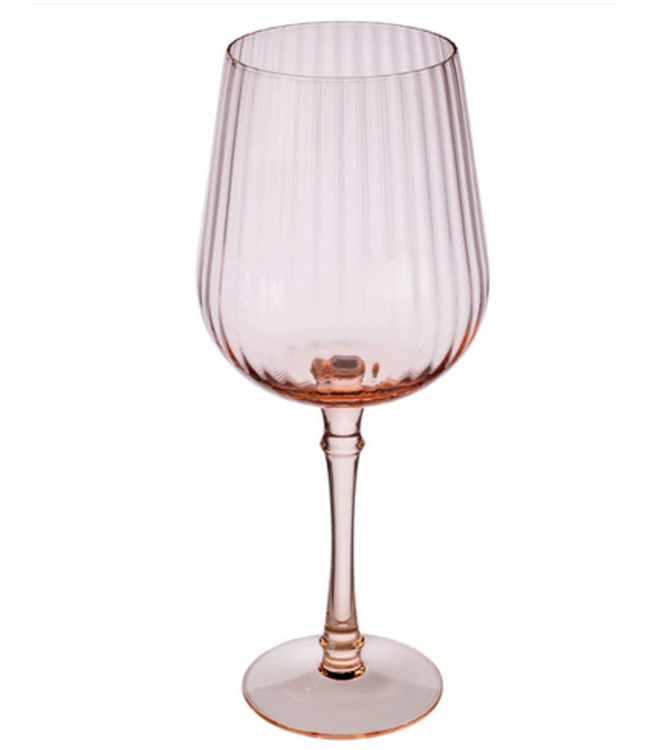 Emma Wine Glass Heirloom Rose