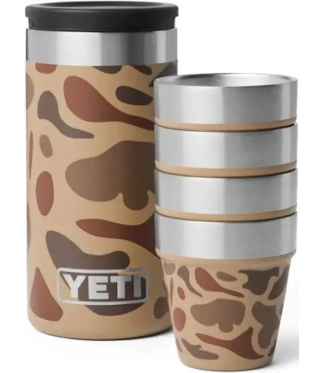 YETI Shot Glasses & Case WETLANDS CAMO