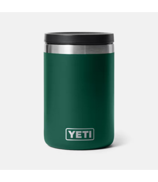 YETI Rambler 16 OZ food jar black forest green