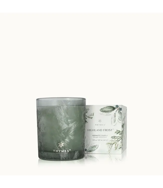 Thymes HIghland Frost boxed Votive
