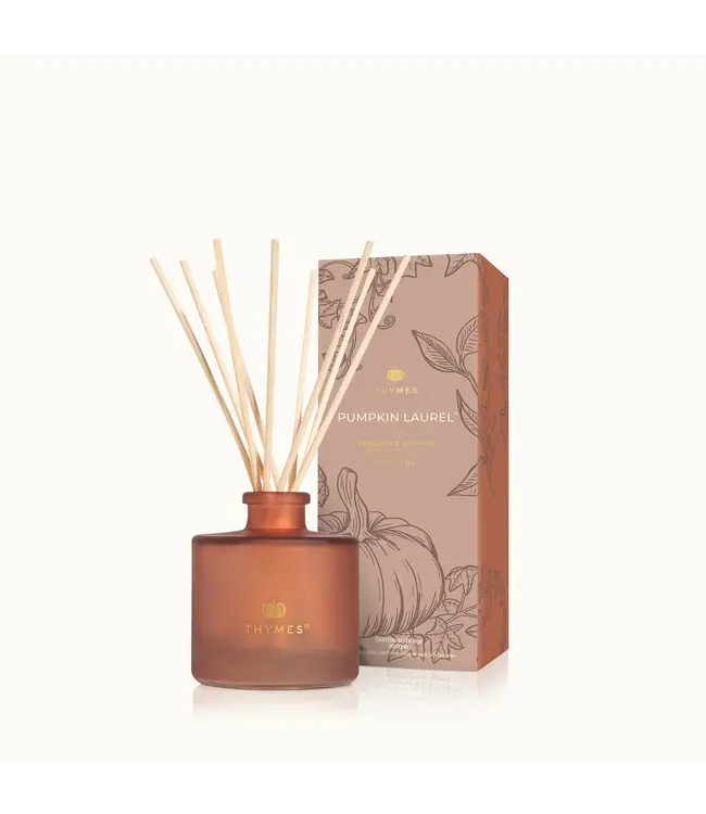 Thymes Pumpkin Laurel 4oz Petite Diffuser