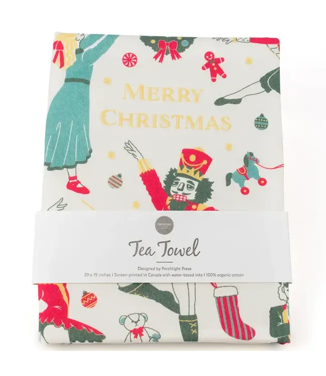 Nutcracker Holiday Tea Towel
