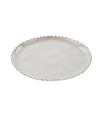 Indaba Scalloped Round Serving Dish