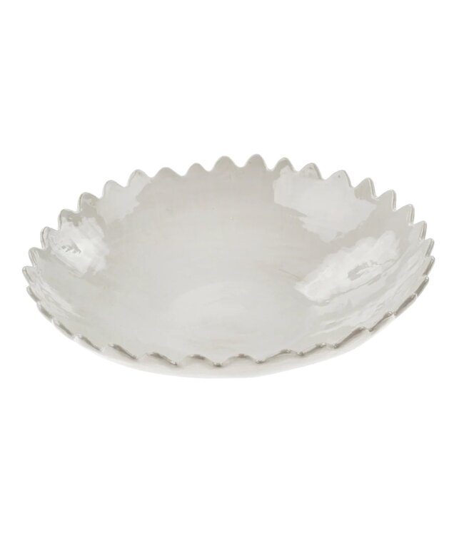 Indaba Scalloped Bowl, L