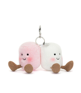 Jellycat Amuseables Pair of Marshmallow Bag Charm