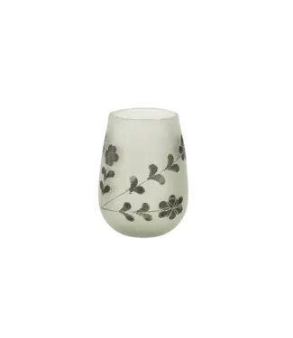 Indaba Rosalie Etched Vase