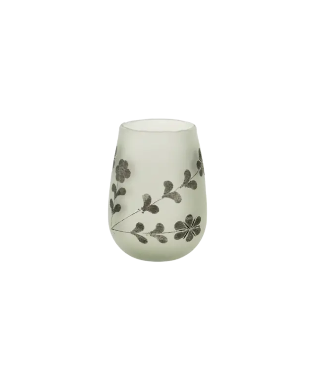 Indaba Rosalie Etched Vase