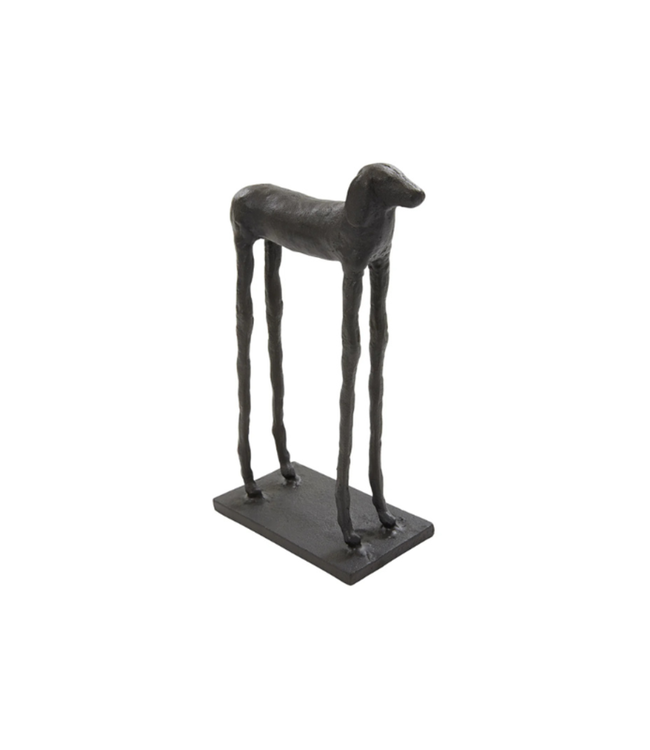 Indaba Doggy Long Legs Statue, Black
