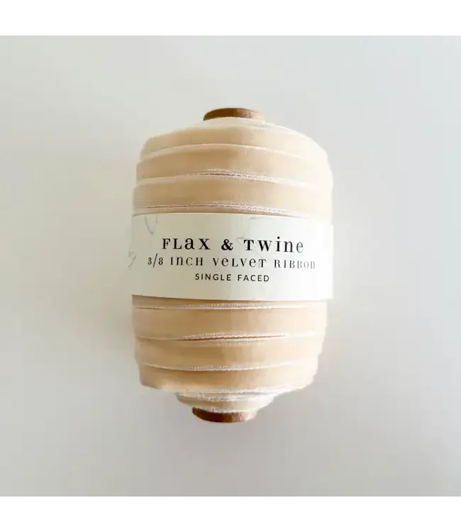 3/8" Velvet Ribbon- 30 Yards