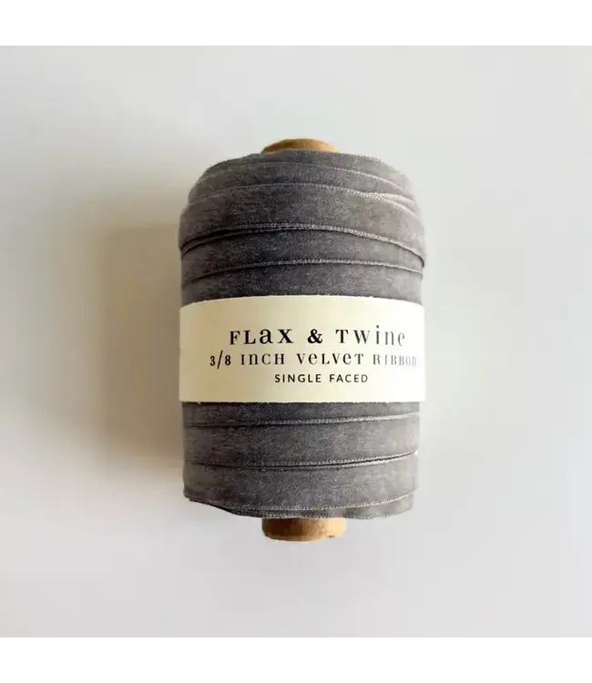 3/8" Velvet Ribbon- 30 Yards