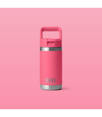 YETI Rambler Jr 12oz Bottle TROPICAL PINK