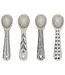 Set of 4 Element Mini Spoons