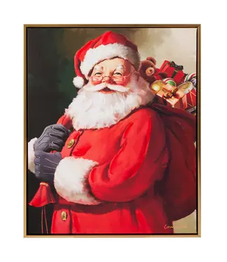 21.5" Jolly Delivery Framed Wall Art