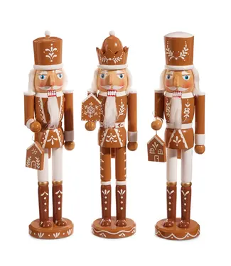 15.5" Gingerbread Nutcracker