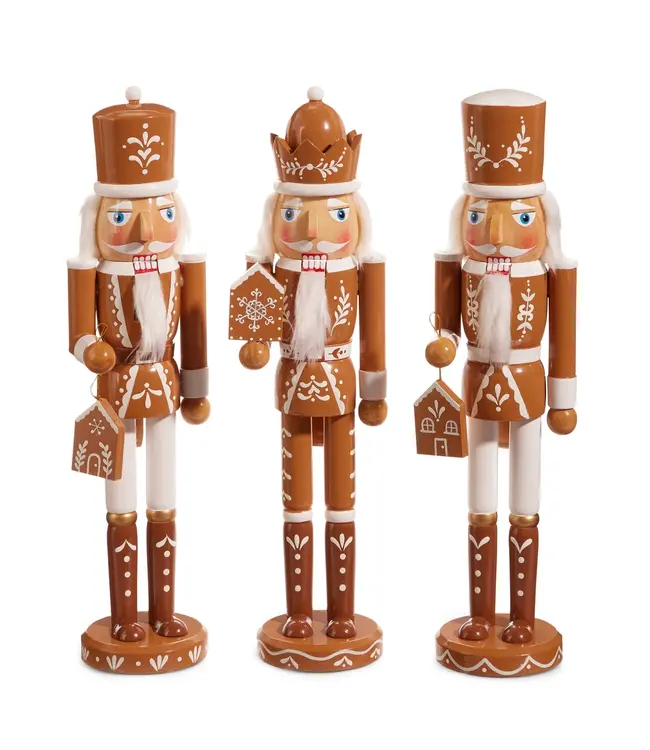 15.5" Gingerbread Nutcracker