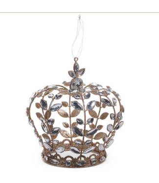 9.5" Clear Jewel Crown