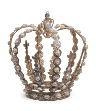 8" Pearl Crown