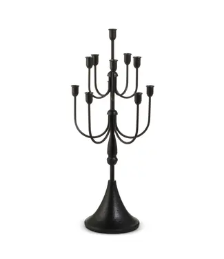 25.5" Black Candleabra