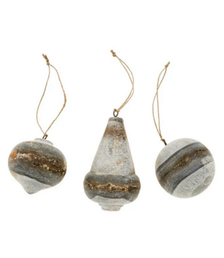 Indaba Iron Patina Ornament