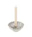 Indaba Lotus Candle Holder, White