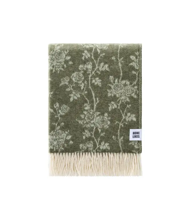 Roses Recycled Merino Throw