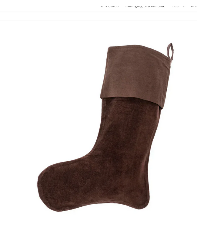 Indaba Vera Velvet Stocking