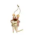 Indaba Mouse Holiday Ornament