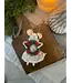 Indaba Mouse Holiday Ornament