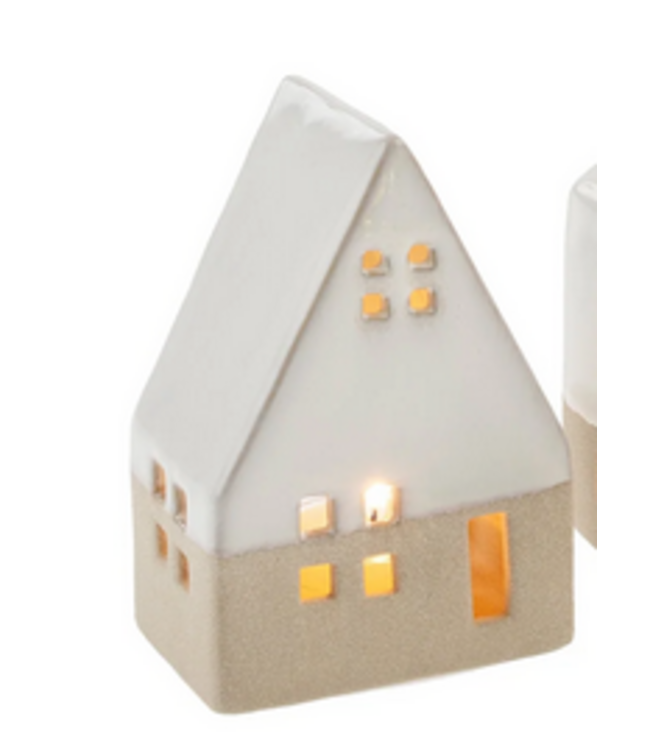 Indaba Ceramic Tealight House