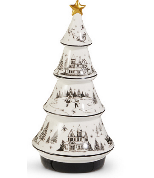 Through the Woods Ceramic Trees
