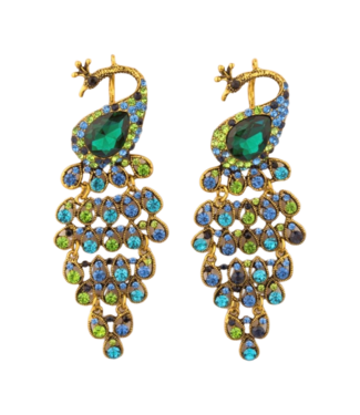 Acrylic Jewel Peacock Ornament