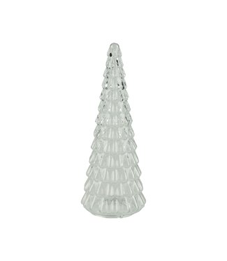 Clear Molded Glass Ornament, 15 in