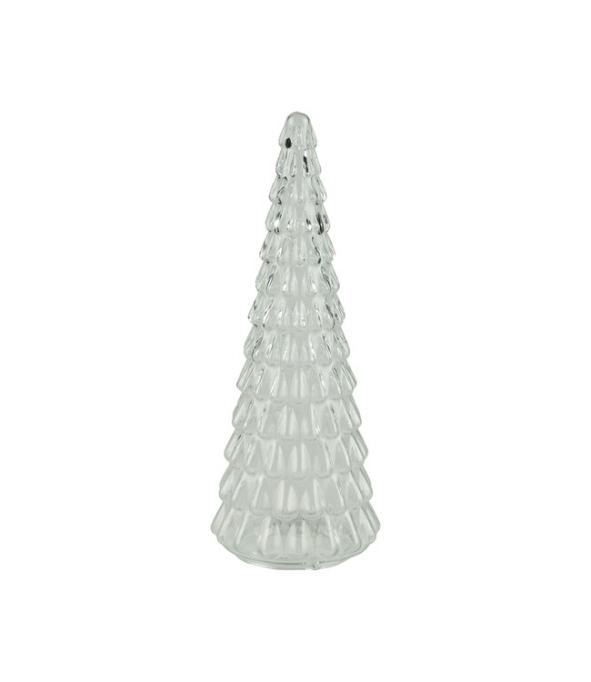 Clear Molded Glass Ornament, 15 in