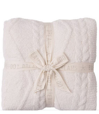 Barefoot Dreams Fisherman Cable Throw 54x72