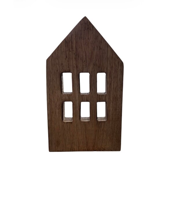 Indaba Wooden Winter House, Natural