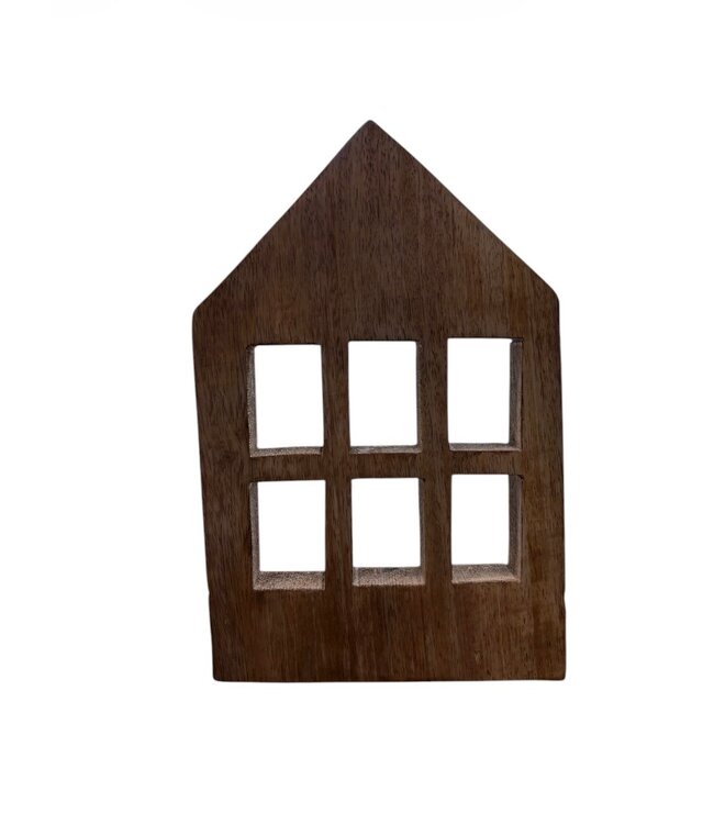 Indaba Wooden Winter House, Natural