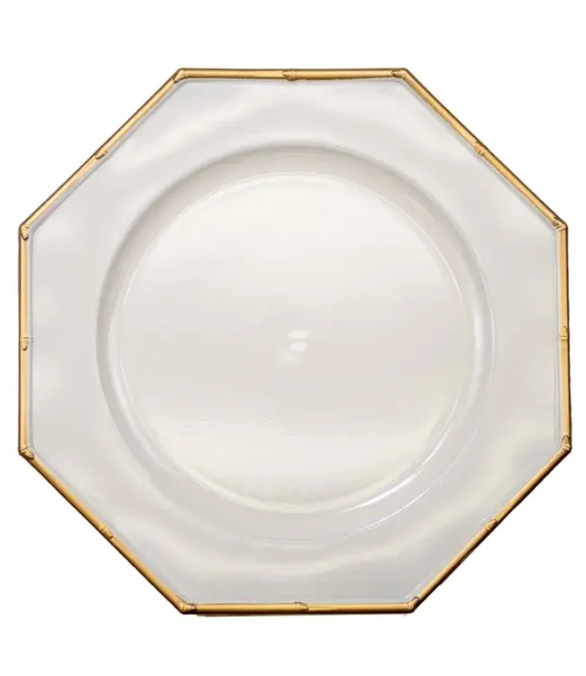 Mandalay Charger Cream/Gold 13'