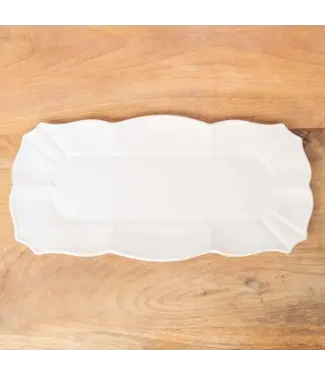 La Dolce Rectangle Platter White