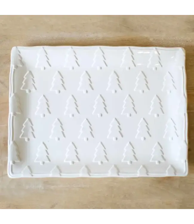 Balsam Lane Embossed Platter