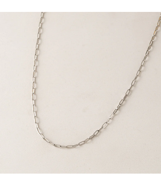 Lover's Tempo Paperclip Necklace