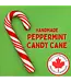 Large Handmade Candy Canes