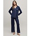 Barefoot Dreams Luxe Milk Jersey Piped Pjama