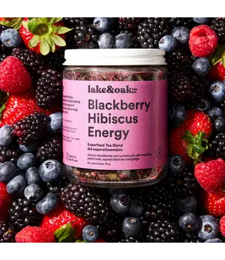 Blackberry Hibiscus Energy - Superfood Tea Blend