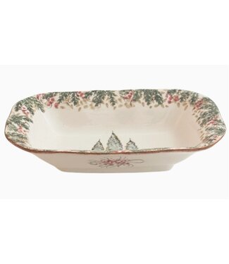 Natale Rectangular Dish
