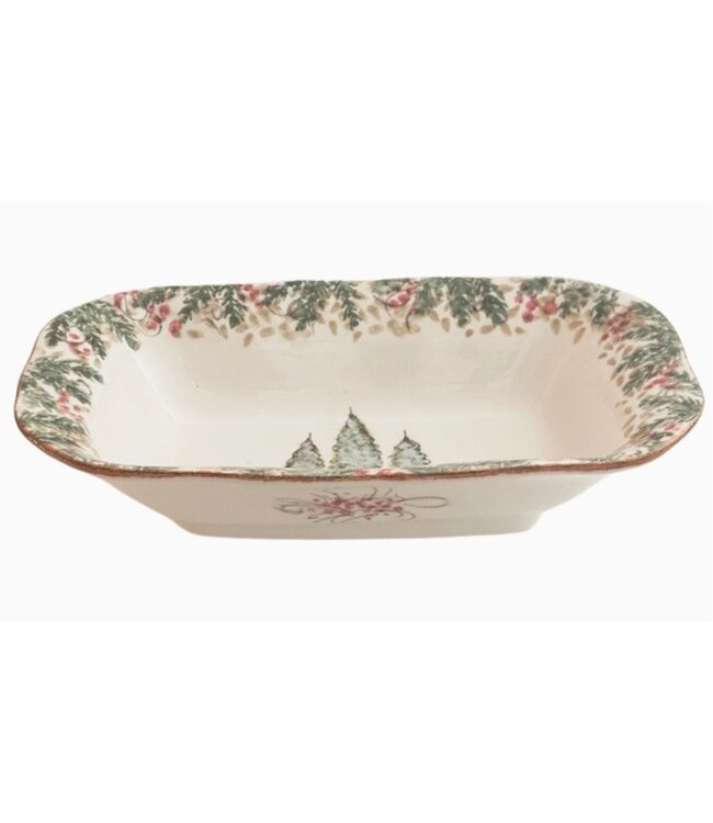 Natale Rectangular Dish