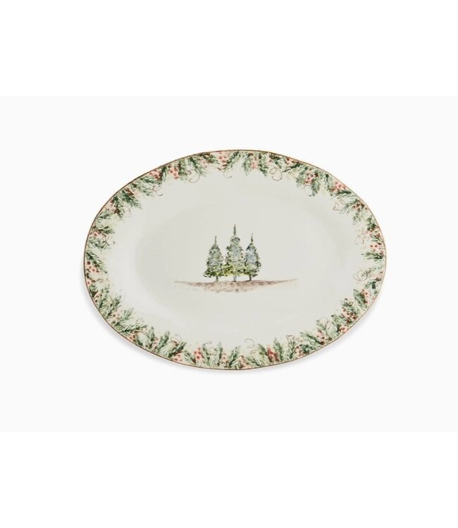Natale Oval Platter