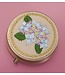 Floral Embroidery Jewelry Organizer