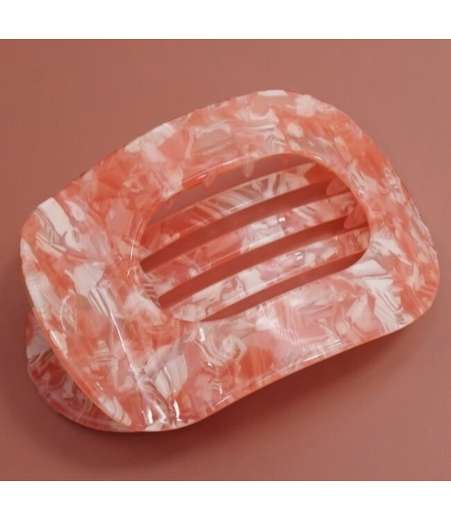 Jumbo Lay Flat Oval Claw Clip