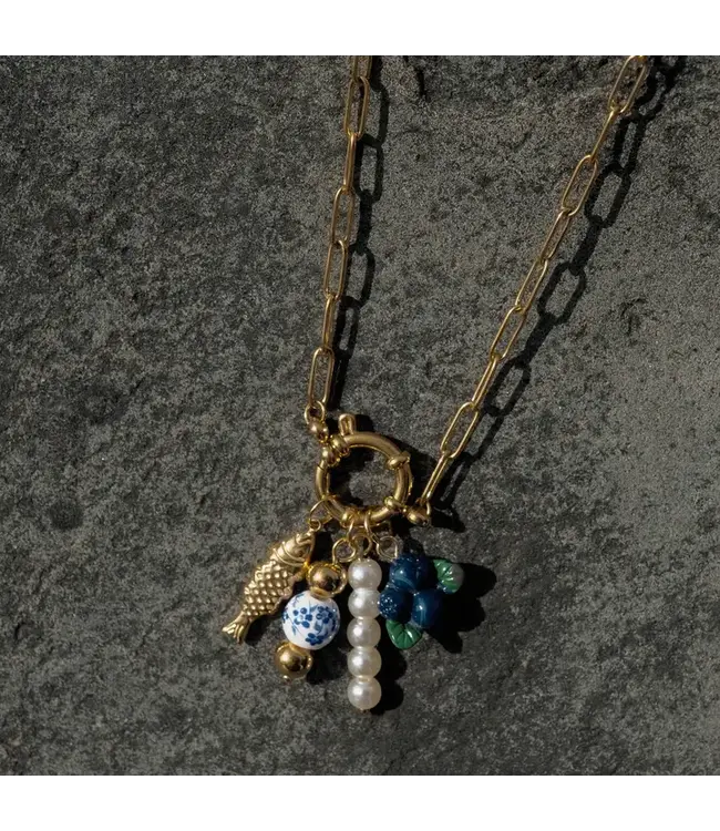 Milla Fish & Friends Charm Necklace