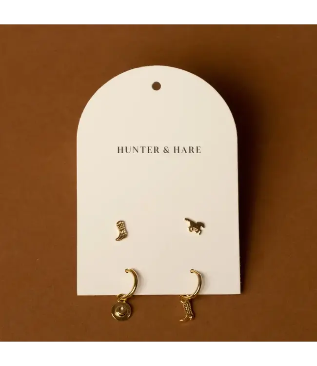 Sadie Western Earring- Set of 4